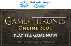 Play Game of Thrones now at National-Lottery.com Casino