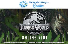 Play Jurassic World now at National-Lottery.com Casino